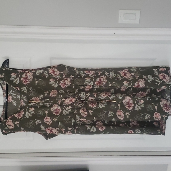 Kismet Summer Dress Olive Green - Picture 1 of 2